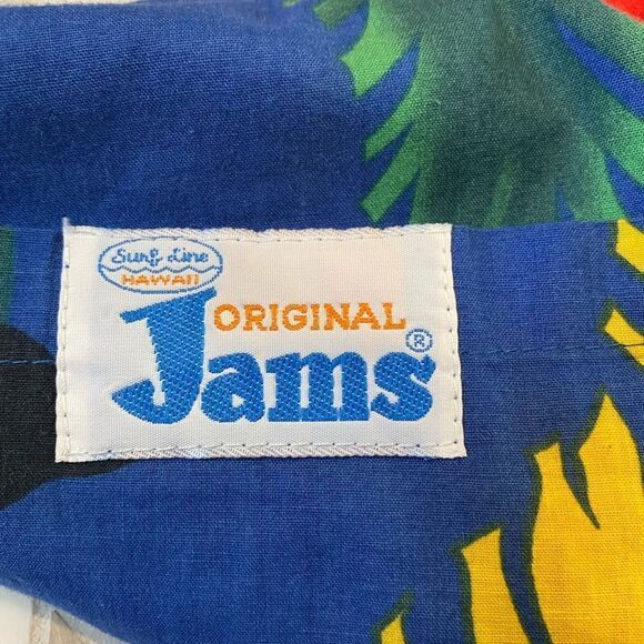 Vintage 1980s Blue Jams Shorts - Picture 7 of 9